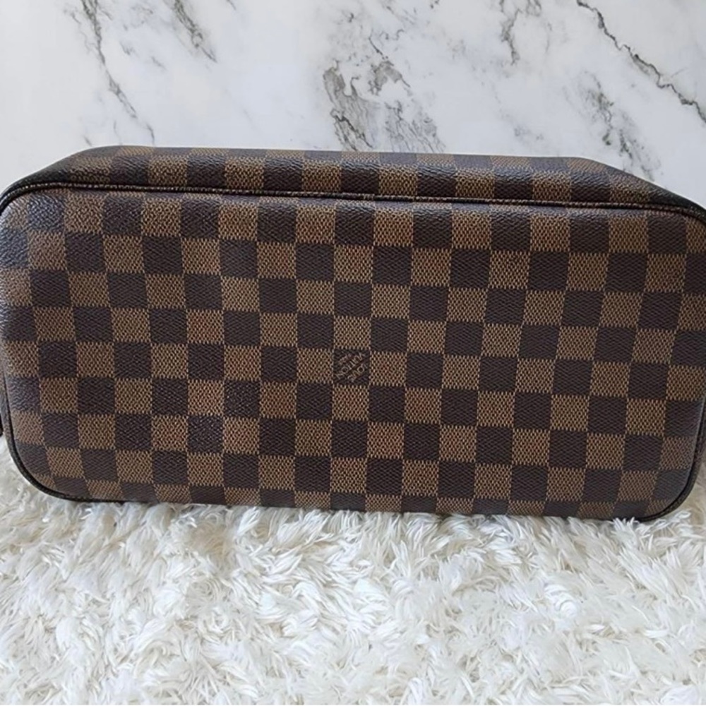 Authentic Louis Vuitton neverfull MM damier ebene - Picture 9 of 10